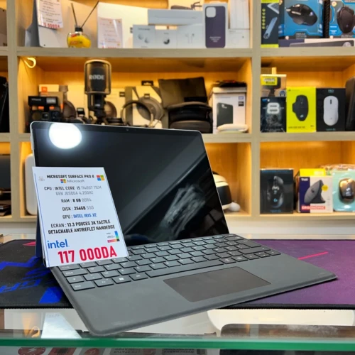 MICROSOFT SURFACE PRO 8 I5 11TH GEN 8GB RAM 256GB SSD CLAVIER +STYLET