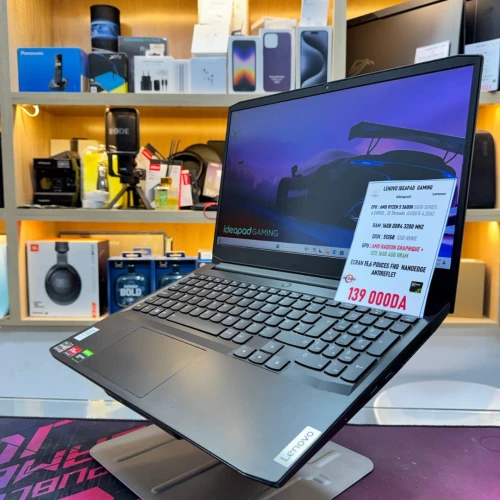 LENOVO IDEAPAD GAMING AMD RYZEN 5 5600H NVIDIA GTX 1650 16GB RAM 512GB SSD 