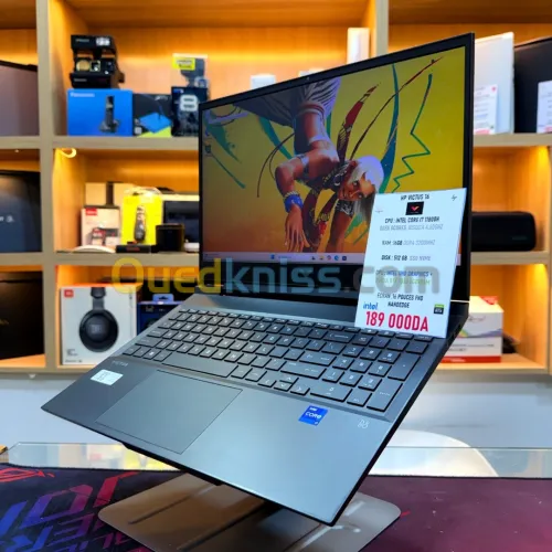 HP VICTUS 16 I7 11800H NVIDIA RTX 3050 16GB RAM 512GB SSD ECRAN 16 POUCE FHD 144HZ