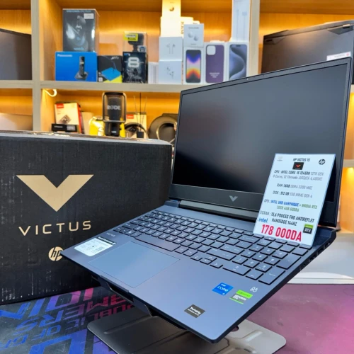 HP VICTUS 15 I5 12450H NVIDAI RTX 3050 16GB RAM 512GB SSD ECRAN FHD 144HZ