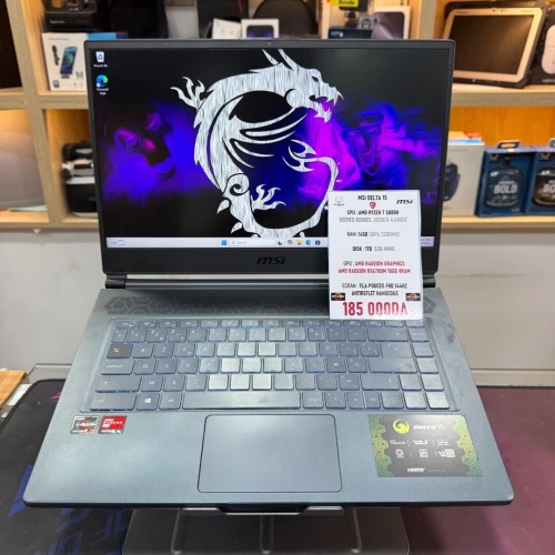 MSI DELTA 15 AMD RYZEN 7 5800H AMD RADEON RX 6700M 10GB VRAM 16GB RAM 512GB SSD 