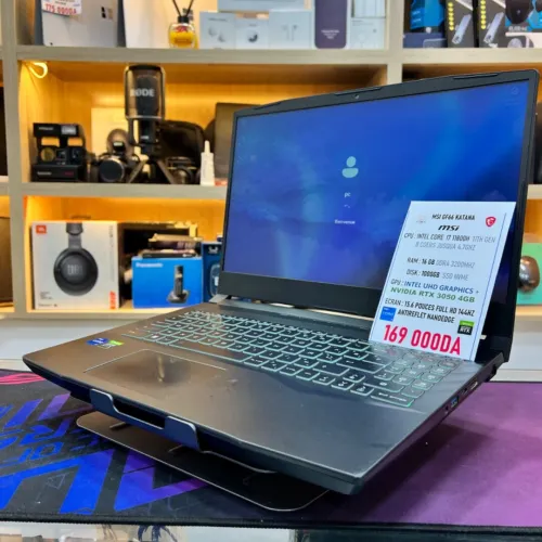 MSI GF66 KATANA I7 11800H NVIDIA RTX 3050 16GB RAM 512GB SSD 