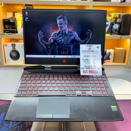 HP OMEN 15 I5 8300H NVIDIA RTX 2060 16GB RAM 256GB SSD + 1TB HDD