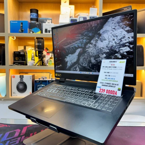 ACER NITRO 5 I7 12700H NVIDIA RTX 3070 TI 16GB RAM 1TB SSD ECRAN 17 POUCES FHD  144HZ