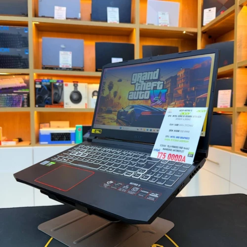 LAPTOP ACER NITRO 5  INTEL I5 10300H 16GB 512SSD RTX3060 6GBVRAM 15.6