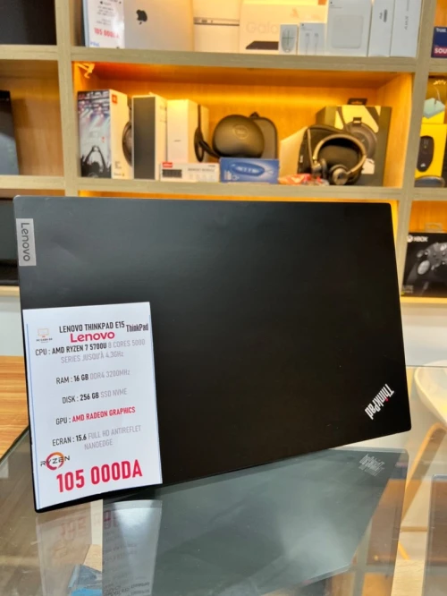 LENOVO THINKPAD E15 GEN 3 RYZEN 7 5700U 16GB RAM 256GB SSD 