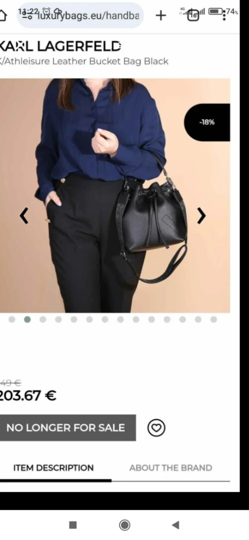 Sac femme original Karl lagerfeld