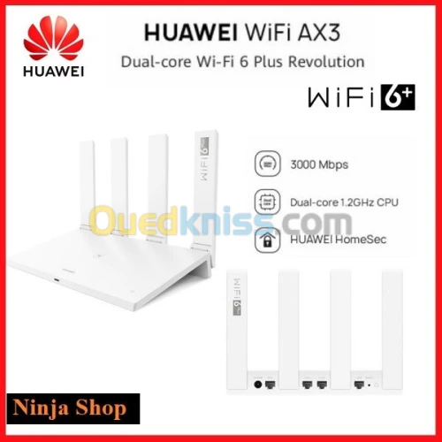 HUAWEI WIFI AX3 ROUTEUR AMPLIFICATEUR (DUAL-CORE) (WS7100