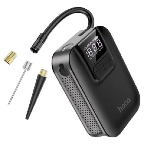 Air Compresseur Hoco S53 Pompe À Air Intelligente Portable Affichage Numérique
