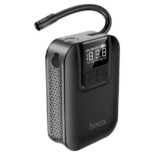 Air Compresseur Hoco S53 Pompe À Air Intelligente Portable Affichage Numérique