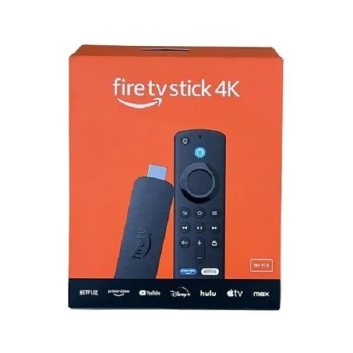 Amazon Fire TV Stick 4K, Wi-Fi 6, télécommande vocale Alexa 2 eme génération