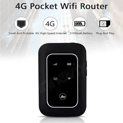 MODEM 4G MF680S JIO AVEC BATTERIE POUR TOUTE LES PUCES