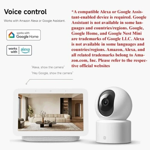 CAMERA XIAOMI C201 CAMERA DE SURVEILLANCE 360 DEGREE FULL HD 1080 PIXEL