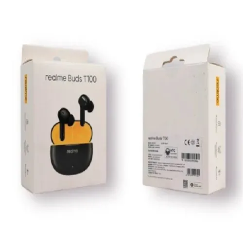 Realme TechLife Buds T100 Écouteurs intra-auriculaires Bluetooth sans fil avec micro AI ENC