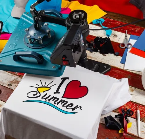 Sérigraphie et press a chaud Impression Textile & Objets