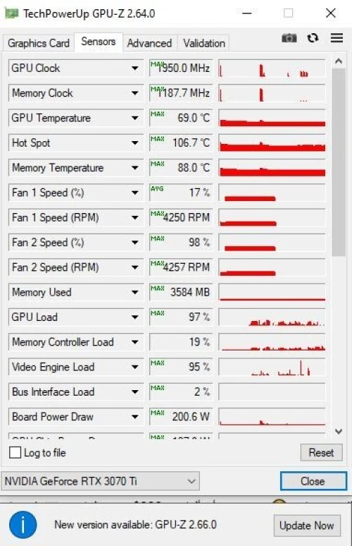 RTX 3070 TI Palit Gaming Pro