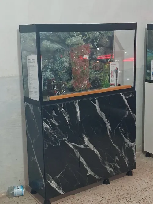 Aquarium avec meuble Haute Finition 1m
