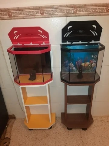 Aquarium avec meuble d'origine 40 litres