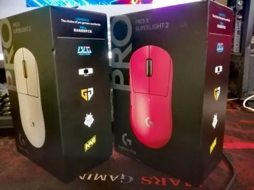LOGITECH G PRO X SUPERLIGHT 2 Pink & White