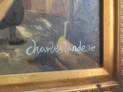 Tableau  CHARLES LANDEUE