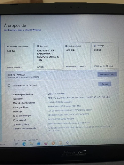 ASUS VIVOBOOK 17