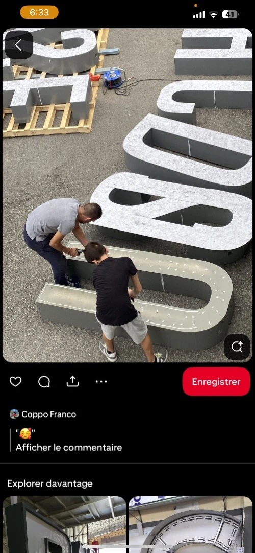 Panneaux publicitaires lumineuse لافتات إشهارية ضوئية