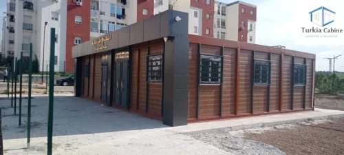 cabine préfabriquée 