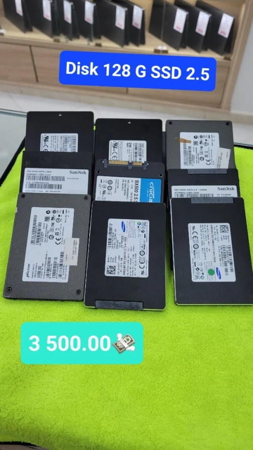 Les Disk Dur Sata SSD 1TB / 512 SSD /256SSD