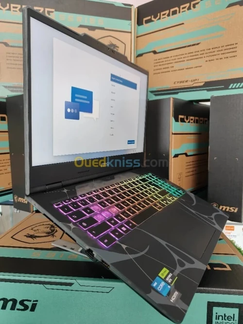 MSI CYBORG 15 i5 1342H 16G 512 SSD NVIDIA RTX 5050 8GB 15.6" FHD 144Hz Neuf