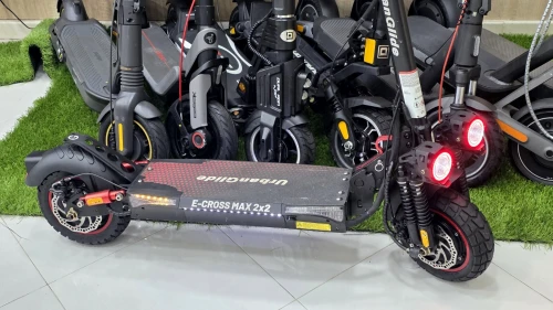Scooter Trottinette Urbain Glide E-Cross Max 2x2
