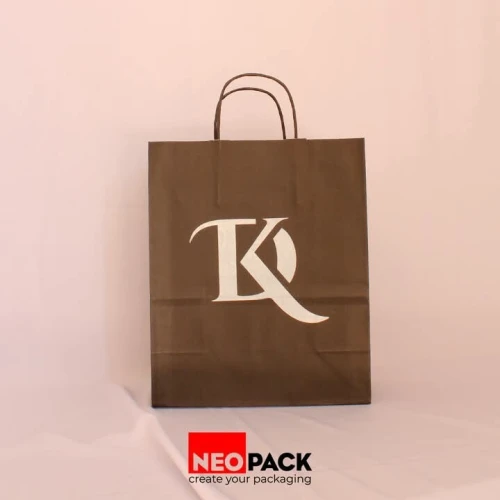 Sac shopping kraft (emballage)