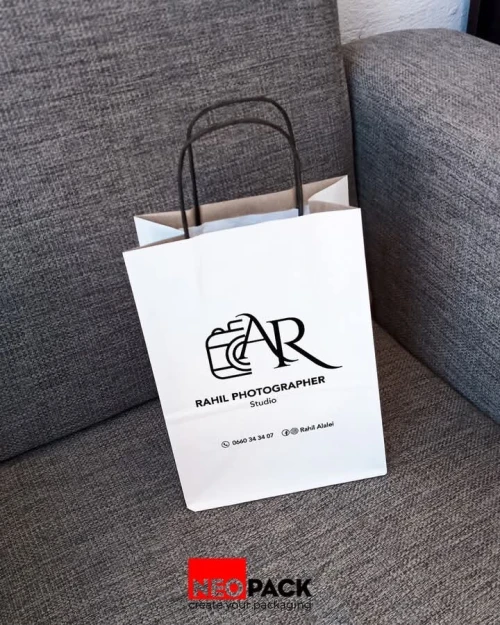 Sac shopping kraft (emballage)