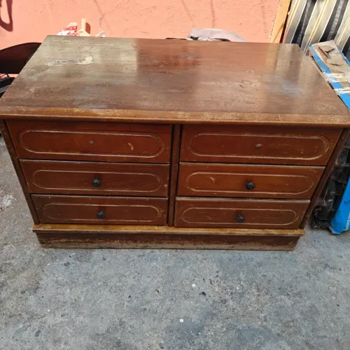 Coiffeuse en bois hêtre 
