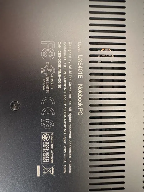 Asus 11ème génération 