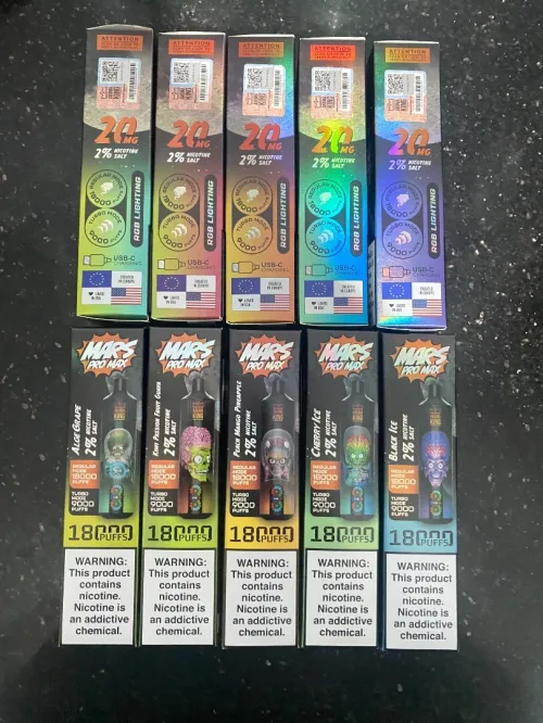 Aroma king vape électronique 18000 puffs livraison disponible 