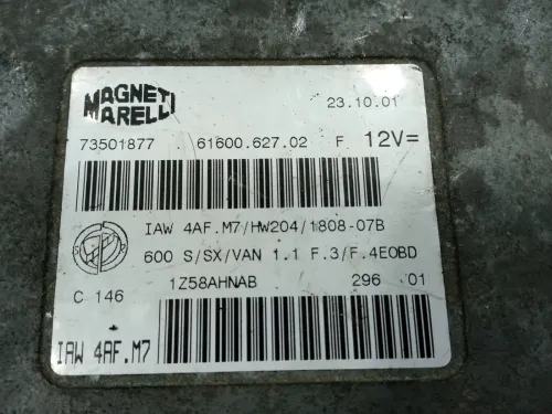CALCULATEUR FIAT SEICENTO 1-1