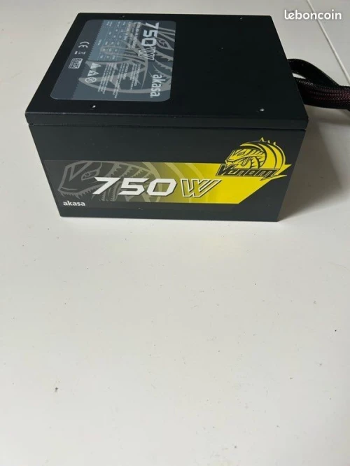 Alimentation modulaire 750w Akasa Venom Power
