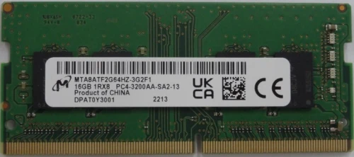 RAM 16 G