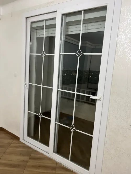 Porte balcon double vitrage plus fenêtre double vitrage