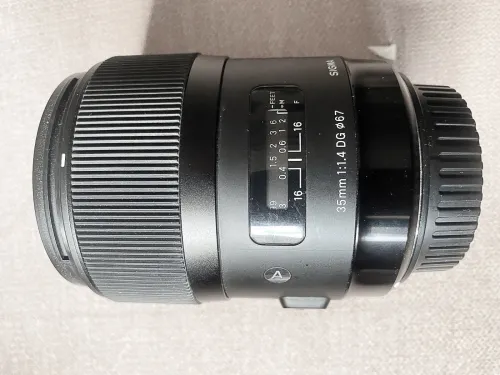Objectif Sigma Art 35mm f/1.4 monture EF