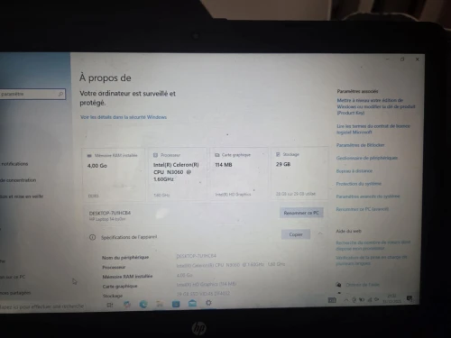 HP laptop 14