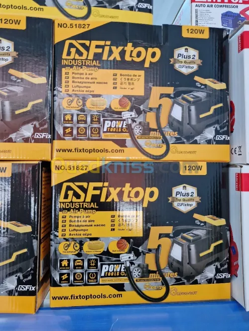 منفاخ هواء صناعي 12v+220v متعدد الاستعمالات من FixTop NO.51827