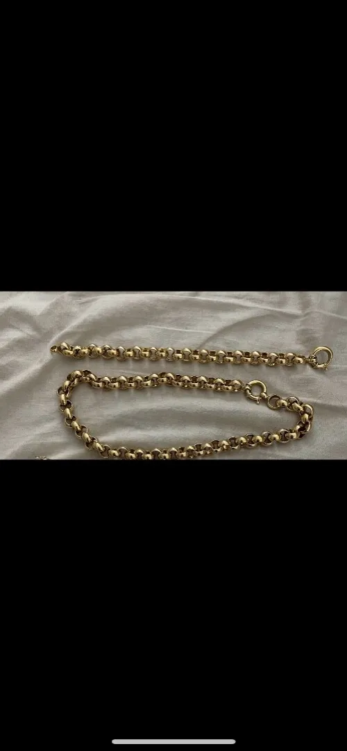 Parure or 18/750 française 
