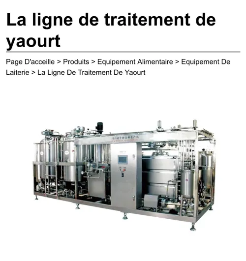 Lignes de production de tomates 