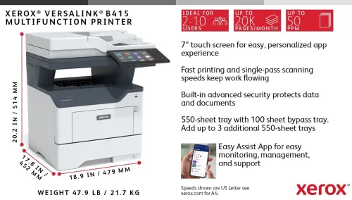 Xerox B415  Multifonction N&B A4