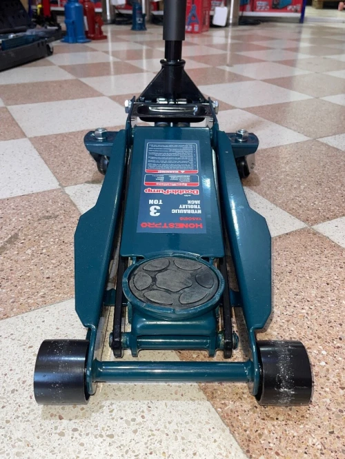 Cric chariot 3ton extra plat double piston honestpro yas0818