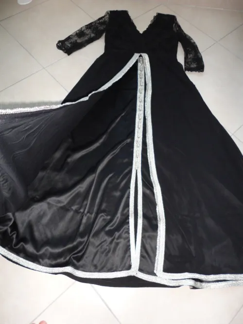 Caftan doublé sans ceinture 