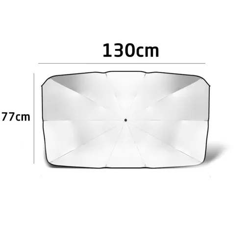Pare-soleil pliable pour voiture protection solaire bloc UV