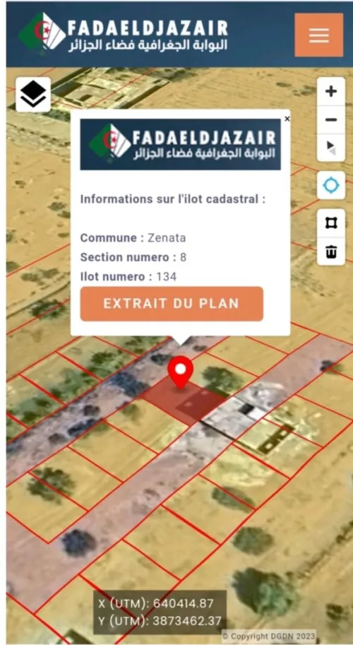 Vente Terrain Tlemcen Zenata