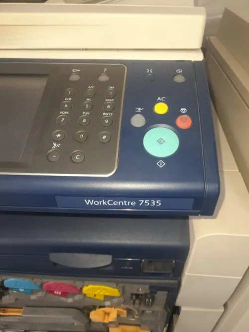 Photocopier XEROX 7535 avec finisseur(Finisher)